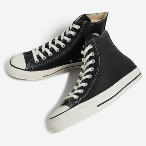 CONVERSE LEATHER ALL STAR HI BLACK Ro[X U[ I[X^[ Xj[J[ ( ubN  nCJbg U[Xj[J[ Y fB[X 31311311 )