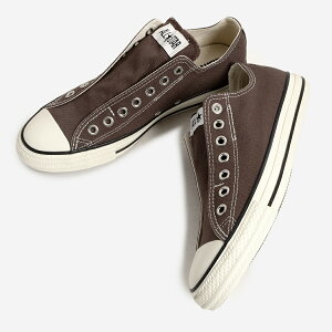 CONVERSE �R���o�[�X �I�[���X�^�[ ALL STAR �X���b�v �X�j�[�J�[ SLIP N OX DARK BROWN ( �u���E�� ���F �X���b�|�� �L�����o�X ���[�J�b�g �����Y 31317160 )