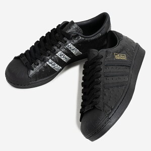 adidas �A�f�B�_�X SUPERSTAR VINTAGE �X�[�p�[�X�^�[ �r���e�[�W ���B���e�[�W �X�j�[�J�[ CORE BLACK ( �u���b�N �� �����Y ���U�[�X�j�[�J�[ KH9923 )