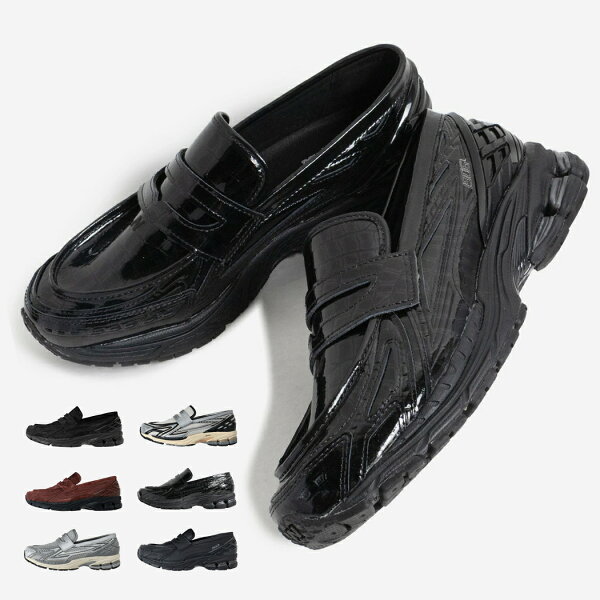 NEW BALANCE ニューバランス 1906 ローファー スニーカー U1906LBN U1906LCR U1906LAE U1906LNS U1906LNT U1906LOB LOAFER ( 黒 ブラック レザー スエード 茶色 ブラウン NB メンズ レディース )