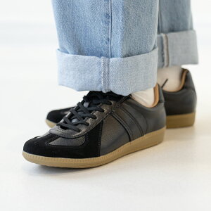 GERMAN TRAINER �W���[�}���g���[�i�[ ���[�J�b�g �X�j�[�J�[ REPRODUCTED EDITION MODEL BLACK ( �u���b�N �� �K���\�[�� 42500BLK )