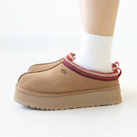 UGG アグ 厚底 タズ II TAZZ II サンダル ミュール CHESTNUT ( チェスナッツ ベージュ シープスキン レディース スエード 1174471-CHE )