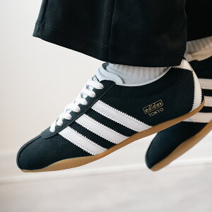 adidas �A�f�B�_�X TOKYO W �g�[�L���[ �X�j�[�J�[ CORE BLACK / CLOUD WHITE ( �u���b�N �� ���� ���U�[�X�j�[�J�[ ���f�B�[�X �E�B�����Y JI0183 )