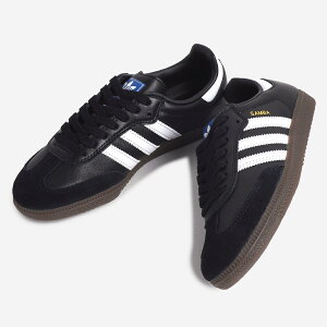 adidas SAMBA ADV �hBLACK WHITE�h �A�f�B�_�X �T���o �X�j�[�J�[ ( �� �u���b�N �� �z���C�g �K���\�[�� ���U�[ �X�P�[�^�[ OG ���[�e�N �X�P�[�g IE3100 )