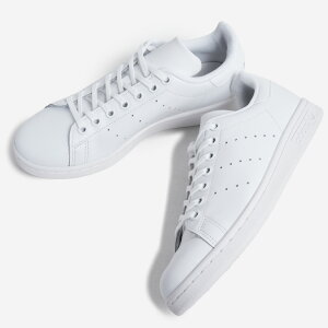 adidas STANSMITH J WHITE/WHITE �A�f�B�_�X �X�^���X�~�X J �X�j�[�J�[ �z���C�g �� ( �����Y ���f�B�[�X ���U�[�X�j�[�J�[ JP9712 )