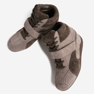 PUMA SPEEDCAT WEDGE TOTALLY TAUPE-CHOCOLATE�v�[�} �X�s�[�h�L���b�g �E�F�b�W �X�j�[�J�[ ( �u���E�� �n�C�J�b�g ���U�[�X�j�[�J�[ �����Y ���f�B�[�X 407878-01 )