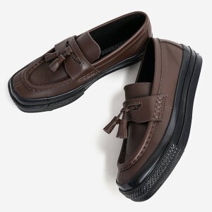 CONVERSE ALL STAR SQUARETOE LOAFER DARKBROWN/BLACK �R���o�[�X ���[�t�@�[ �X�j�[�J�[ �I�[���X�^�[ �X�N�G�A�g�E ( �����Y ���f�B�[�X 31316980 )