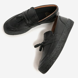 LAST RESORT AB ラストリゾート VM005 SUEDE スニーカー ローファー OSTRICH BLACK/BLACK ( ブラック 黒 スニーカーローファー メンズ レディース VM005OBB )