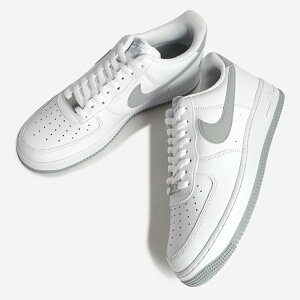 NIKE AIR FORCE 1 '07 White Light Smoke Gray�i�C�L �G�A�t�H�[�X �X�j�[�J�[ ( �� �z���C�g �O���[ �D�F AF1 FJ4146-100 )