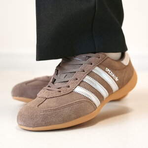 adidas �A�f�B�_�X ���� HANDBALL SPEZIAL LO PRO W �n���h�{�[�� �X�y�c�B�A�� ���[ �X�j�[�J�[ BROWN ( �u���E�� ���F ���f�B�[�X �E�B�����Y KI3519 )
