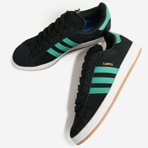 adidas �A�f�B�_�X CAMPUS ADV �L�����p�X �X�P�[�g �X�j�[�J�[ CORE BLACK COURT GREEN ( �u���b�N �� �O���[�� �� SKATE �����Y KI5725 )