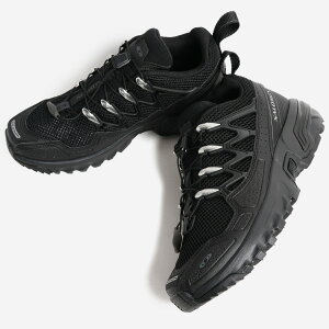 SALOMON �T������ ACS + OG �G�[�V�[�G�X �v���X �X�j�[�J�[ BLACK BLACK FTW SILVER ( ���b�V�� �� �u���b�N �V���o�[ �g���C�� �����Y L47766600 )