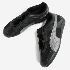 PUMA �v�[�} ���� SPEEDCAT GO MESH WNS �X�s�[�h�L���b�g �S�[ ���b�V�� �E�B�����Y �X�j�[�J�[ BLACK ( �u���b�N �� �V���o�[ ���� ���f�B�[�X 405329-01 )