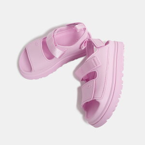 UGG �A�O �L�b�Y �S�[���f�� �O���E �T���_�� K GOLDENGLOW PINK DIAMOND ( KIDS �s���N �W���j�A �q�� �w�� �X�g���b�v ���f�B�[�X �E�B�����Y 1152813K-PKD )