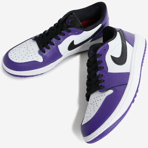 NIKE �i�C�L AIR JORDAN 1 LOW GOLF �G�A �W���[�_�� �n�C �S���t �X�j�[�J�[ COURT PURPLE ( �p�[�v�� �� ���U�[ AJ1 �����Y DD9315-105 )