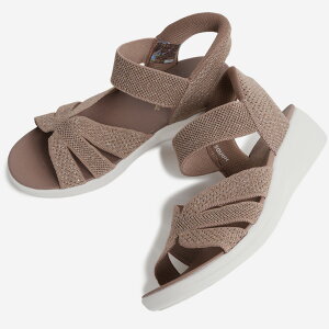 SKECHERS �X�P�b�`���[�Y Slip-ins ARYA �X���b�v�C���Y �A���� �T���_�� MOCHA ( �n���Y�t���[ �����₷�� �y�� ����g�킸�ɗ����� �������܂ܗ����� �X�g���b�v ���F ���f�B�[�X �E�B�����Y 119842MO