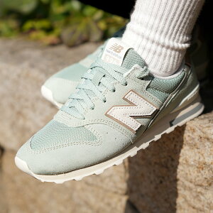NEW BALANCE �j���[�o�����X 996 �X�j�[�J�[ W9967LA GREEN ( �O���[�� �� ���U�[�X�j�[�J�[ ���f�B�[�X 530 997 327 574 725 )