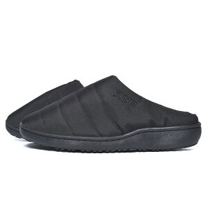 SUBU WINTER SANDAL NANNEN BLACK スブ サンダル ルームシューズ スリッパ 外履き 室内用 ( 黒 ブラック メンズ レディース ウィメンズ 4977468nn )