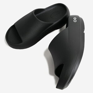 OOFOS �E�[�t�H�X OOahh PLUS SLIDE SANDAL �E�[�A�[ �v���X ���J�o���[ �T���_�� BLACK ( �u���b�N �� �X���C�h �V�����[�T���_�� ���� �{�����[�� ������� ���킢�� �����Y ���f�B�[�X 2001110050261 )