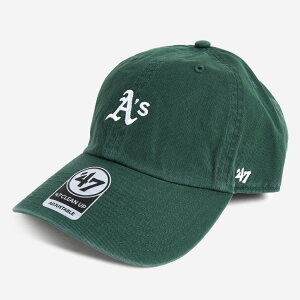 47 BASE RUNNER CLEAN UP BASEBALL CAP OAKLAND ATHLETICS DARK GREEN �t�H�[�e�B�[�Z�u�� �x�[�X�{�[�� �L���b�v ( �X�q �� �O���[�� �Ȃ��� �����Y ���f�B�[�X 14751380DGB )