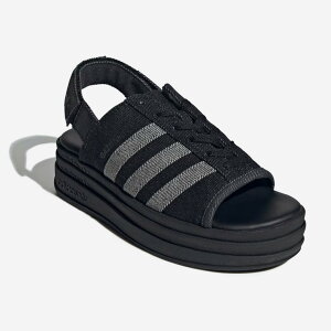 ADIDAS GAZELLE BOLD SANDALS �A�f�B�_�X �K�[�� �{�[���h ���� �T���_�� ( ���킢�� ����� ������� �� �u���b�N �f�j�� �X�g���b�v �x���g ���f�B�[�X �E�B�����Y KI0007 )