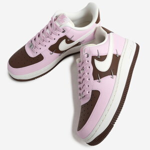 NIKE �i�C�L �E�B�����Y �G�A�t�H�[�X 1 �X�j�[�J�[ WMNS AIR FORCE 1 07 LX CACAO WOW MINI SWOOSH ( �s���N ���F �����Y ���f�B�[�X �~�j �X�E�b�V�� IO7595-211 )