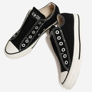 CONVERSE ALL STAR SLIP N OX BLACK �R���o�[�X �I�[���X�^�[ �X���b�|�� ���[�J�b�g �X�j�[�J�[ ( �L�����o�X �����Y ���f�B�[�X �u���b�N �� 31318890 )