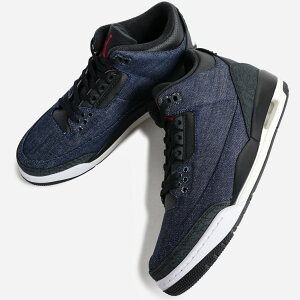 NIKE × Levi�fs AIR JORDAN 3 RETRO SP INDIGO AND GYM RED �i�C�L ���[�o�C�X �R���{ �G�A �W���[�_�� �X�j�[�J�[ ( DENIM JEANS AJ3 �f�j�� �W�[���Y �����Y IH7959-400 )