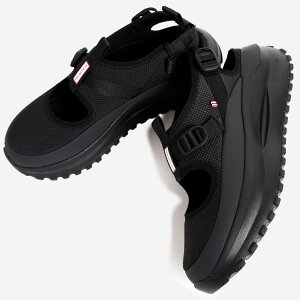 HUNTER UNISEX TRAVEL FLOW SANDAL BLACK �n���^�[ �g���x�� �t���[ �T���_�� �X�j�[�J�[ ( �u���b�N �� �����[�W�F�[�� ���� ���f�B�[�X UFF7103MSH-BLK )