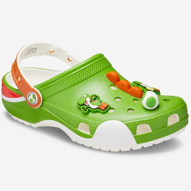 【お買い物マラソン限定クーポン配布中！】crocs x Super Mario Bros Classic Clog YOSSHI クロックス スーパー マリオ ブラザーズ ヨッシー クラシック クロッグ サンダル ( 任天堂 ニンテンドー グッズ メンズ レディース 212136-90H )