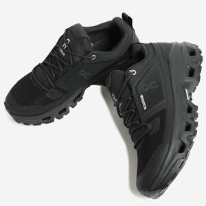 �y���������}���\������N�[�|���z�z���I�zOn Cloudrock Low Waterproof BLACK �I�� �N���E�h ���b�N ���[ �E�H�[�^�[�v���[�t �X�j�[�J�[ ���b�V�� �u���b�N �� �����j���O �����Y 3MF10251043