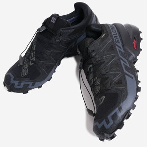 SALOMON SPEEDCROSS 6 GORE-TEX BLACK PHANTOM �T������ �X�s�[�h �N���X �S�A�e�b�N�X �X�j�[�J�[ ( �u���b�N �� �����Y ���f�B�[�X L41738600 )