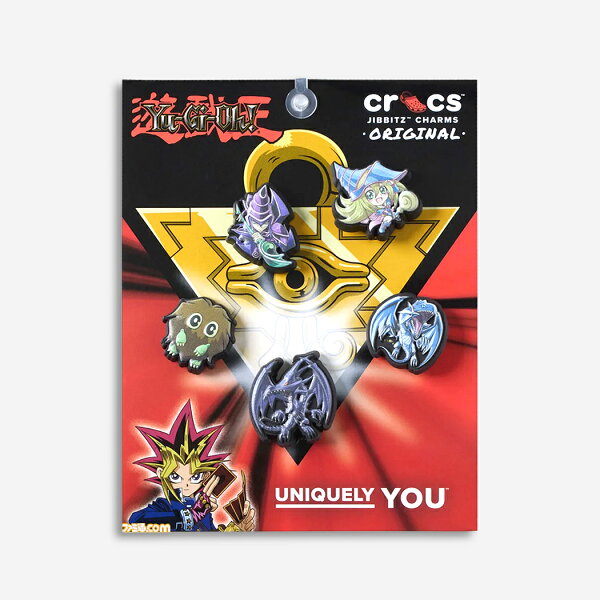 crocs Jibbitz charms Yu-Gi-Oh! MONSTERS 5 PACK クロックス ジビッツ チャーム 5セット 遊☆戯☆王 デュエル モンスターズ コラボ ( 遊戯王 メンズ レディース グッズ 10019708 )