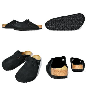 BIRKENSTOCK BOSTON SOFT FOOTBED SUEDE "BLACK" "STONECOIN" "MOCHA" "TAUPE" "MINK" rPVgbN {Xg ( XG[h Y fB[X EBY T_ T{ sandal mule T_  ubN uE 