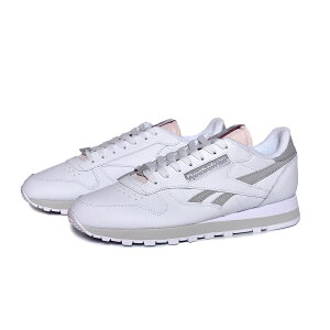 REEBOK CLASSIC LEATHER "WHITE / PURE GRAY" [{bN NVbN U[ Xj[J[ (  zCg O[ DF Y fB[X EBY 100074346 )