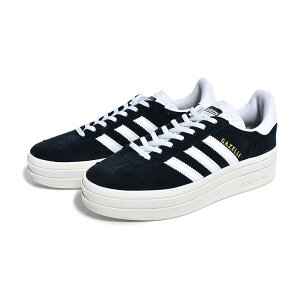 【お買い物マラソン限定クーポン配布中!!】adidas GAZELLE BOLD W "BLACK WHITE" アディダス ガゼル ボールド スニーカー ( 厚底 ガッツレー 黒 ブラック 白 レディース ウィメンズ HQ6912 )