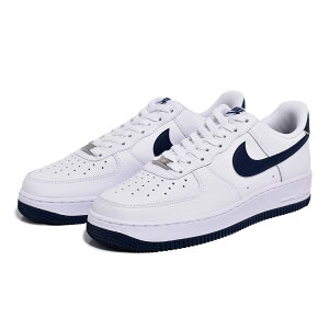 【お買い物マラソン限定クーポン配布中!!】NIKE ナイキ エアフォース ロー スニーカー AIR FORCE 1 '07 "WHITE/MIDNIGHT NAVY" ( AF1 白 ホワイト 紺 ネイビー メンズ FJ4146-104 )