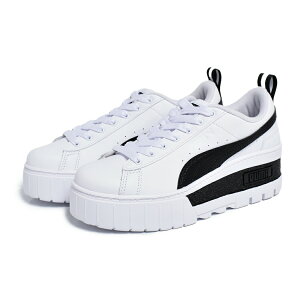 PUMA MAYZE LTH WNS "WHITE BLACK" v[} CY U[ EBY fB[X Xj[J[ (  zCg ubN  381983-01 )