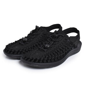 KEEN L[ Y j[N V[Y T_ Xj[J[ MEN UNEEK "BLACK/BLACK" (  ubN SANDAL 1014097 )