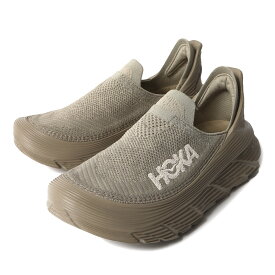 HOKA ホカ オネオネ リストア ランニング スニーカー スリッポン RESTORE TC DUNE/OXFORD ( ベージュ メンズ レディース ウィメンズ 1134532 DOTN )