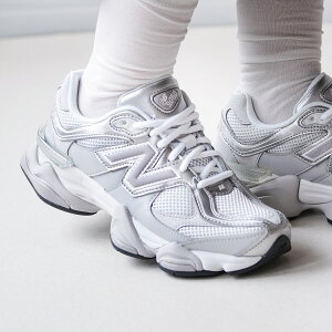 NEW BALANCE U90606MU SILVER GRAY �j���[�o�����X 9060 �X�j�[�J�[ ( NB 90/60 2002 1906 ���b�V�� �����Y ���f�B�[�X �V���o�[ �O���[ )