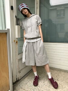 DOUBLE BERMUDA PT �V���[�g�p���c ���f�B�[�X�b�؍� AAKE�b�R�[�f�B�u�b�N