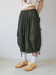 DIAGONAL POCKET BERMUDA PANTS �V���[�g�p���c �o�M�[�p���c ���f�B�[�X�b�؍� AAKE�b�R�[�f�B�u�b�N