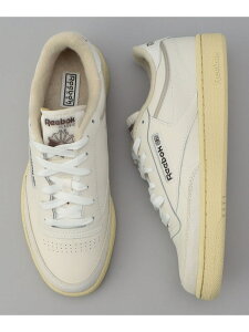 �ySALE�^10%OFF�zReebok CLUB C 85(WEB����T�C�Y) coen �R�[�G�� �V���[�Y�E�C �X�j�[�J�[ �z���C�g �x�[�W���yRBA_E�z�y���������z[Rakuten Fashion]