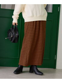 【SALE／15%OFF】シマシマジャガードナロースカート coen コーエン スカート その他のスカート ブラウン ホワイト ブラック【RBA_E】【送料無料】[Rakuten Fashion]