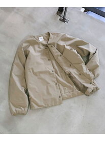 【SALE／40%OFF】ウィンドブロックノーカラーカーデ【撥水,防風,抗菌防臭(中綿)】 coen コーエン ジャケット・アウター その他のジャケット・アウター ベージュ グレー ブラック【RBA_E】[Rakuten Fashion]