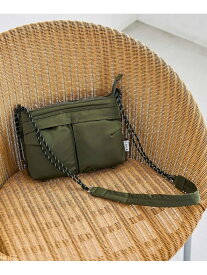 【SALE／50%OFF】Wポケット ボトルショルダーバッグ coen コーエン バッグ ショルダーバッグ ブラック ネイビー グリーン【RBA_E】[Rakuten Fashion]