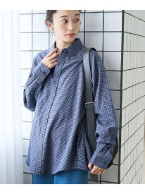 【SALE／30%OFF】コットンミニチェックオックスシャツ coen コーエン トップス シャツ・ブラウス ホワイト ネイビー【RBA_E】[Rakuten Fashion]