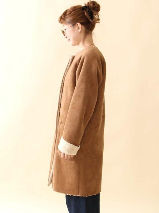 楽天市場】【SALE／55%OFF】フェイクムートンコート coen コーエン 