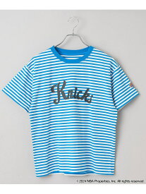 【SALE／50%OFF】NBA別注ロゴプリントTシャツ coen コーエン トップス カットソー・Tシャツ グレー レッド ホワイト ネイビー【RBA_E】[Rakuten Fashion]